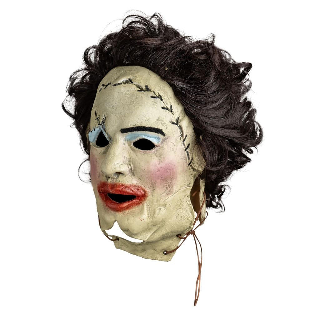 TRICK OR TREAT STUDIOS THE TEXAS CHAINSAW MASSACRE 1974 PRETTY WOMAN LEATHERFACE VINYL MASK