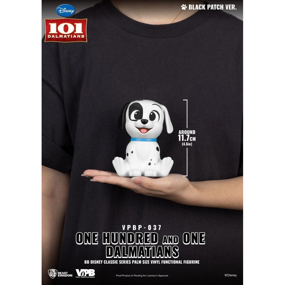 BEAST KINGDOM DISNEY ONE HUNDRED AND ONE DALMATIANS VINYL PIGGY BANK VPBP-037 4X FIGURES