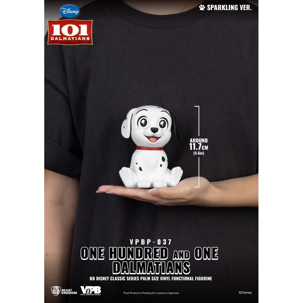 DISNEY LA CARICA DEI 101 VINYL PIGGY BANK VPBP-037 4X DALMATA FIGURE SALVADANAI BEAST KINGDOM