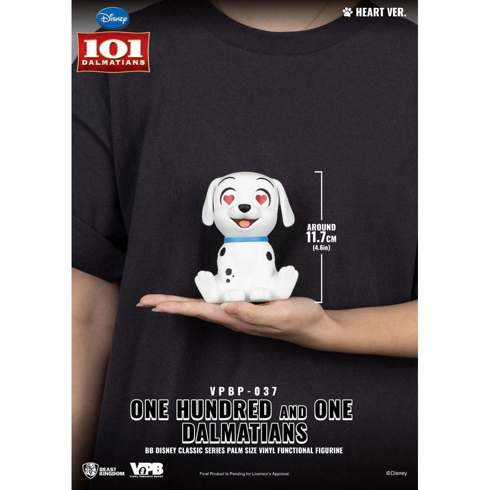 DISNEY LA CARICA DEI 101 VINYL PIGGY BANK VPBP-037 4X DALMATA FIGURE SALVADANAI BEAST KINGDOM