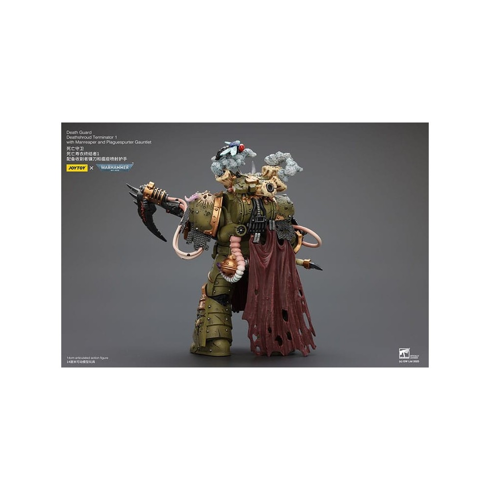 WARHAMMER 40K DEATH GUARD DEATHSHROUD TERMINATOR 1 ACTION FIGURE JOY TOY (CN)