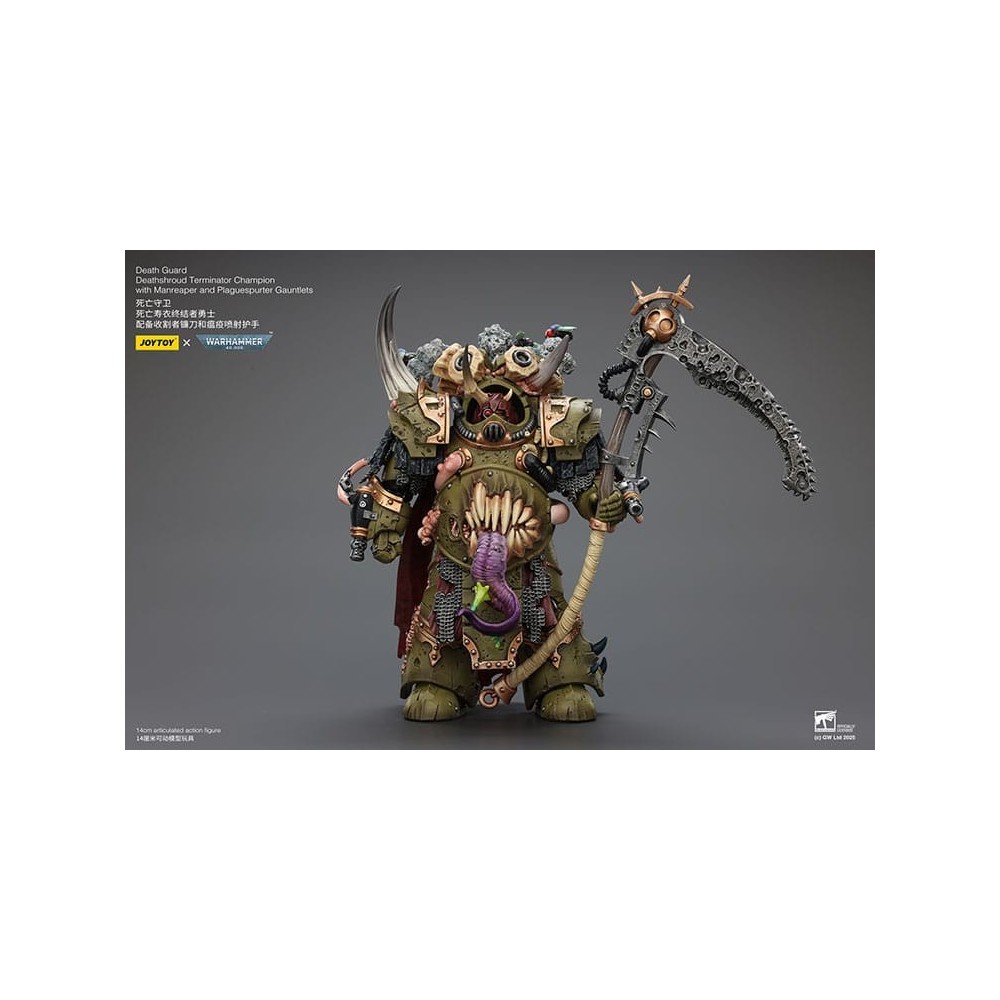 JOY TOY (CN) WARHAMMER 40K DEATH GUARD DEATHSHROUD TERMINATOR CHAMPION ACTION FIGURE