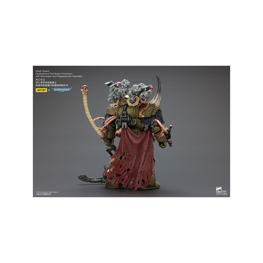 JOY TOY (CN) WARHAMMER 40K DEATH GUARD DEATHSHROUD TERMINATOR CHAMPION ACTION FIGURE