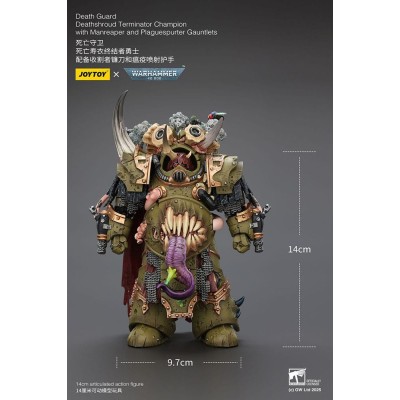 JOY TOY (CN) WARHAMMER 40K DEATH GUARD DEATHSHROUD TERMINATOR CHAMPION ACTION FIGURE