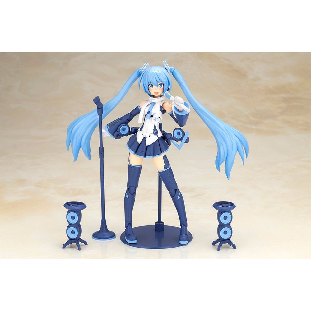 FRAME ARMS GIRL X HATSUNE MIKU SNOW MIKU ANOTHER COLOR MODEL KIT ACTION FIGURE KOTOBUKIYA