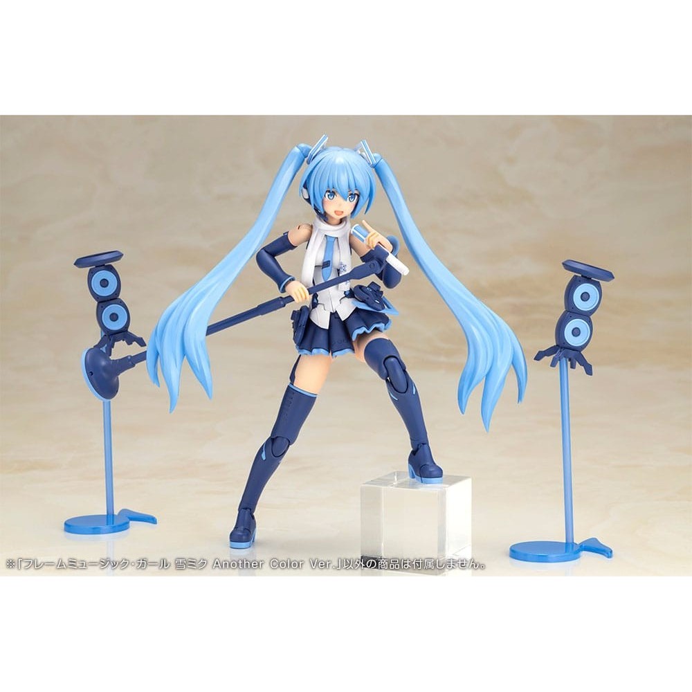 FRAME ARMS GIRL X HATSUNE MIKU SNOW MIKU ANOTHER COLOR MODEL KIT ACTION FIGURE KOTOBUKIYA