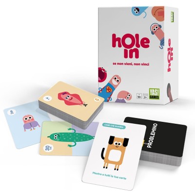 YAS! GAMES HOLE IN SE NON VIENI NON VINCI ITALIAN BOARDGAME