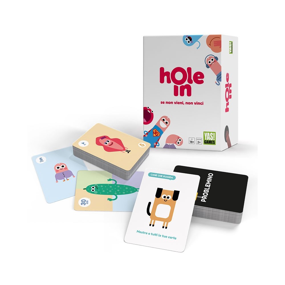 HOLE IN SE NON VIENI NON VINCI GIOCO DA TAVOLO ITALIANO YAS! GAMES