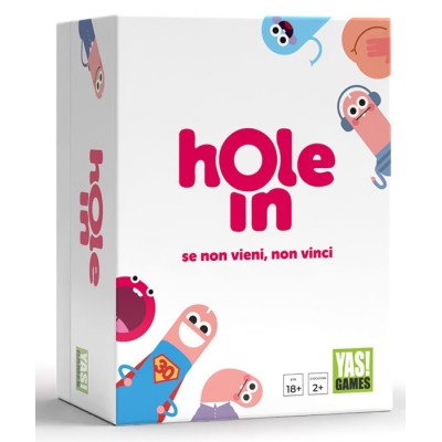 YAS! GAMES HOLE IN SE NON VIENI NON VINCI ITALIAN BOARDGAME