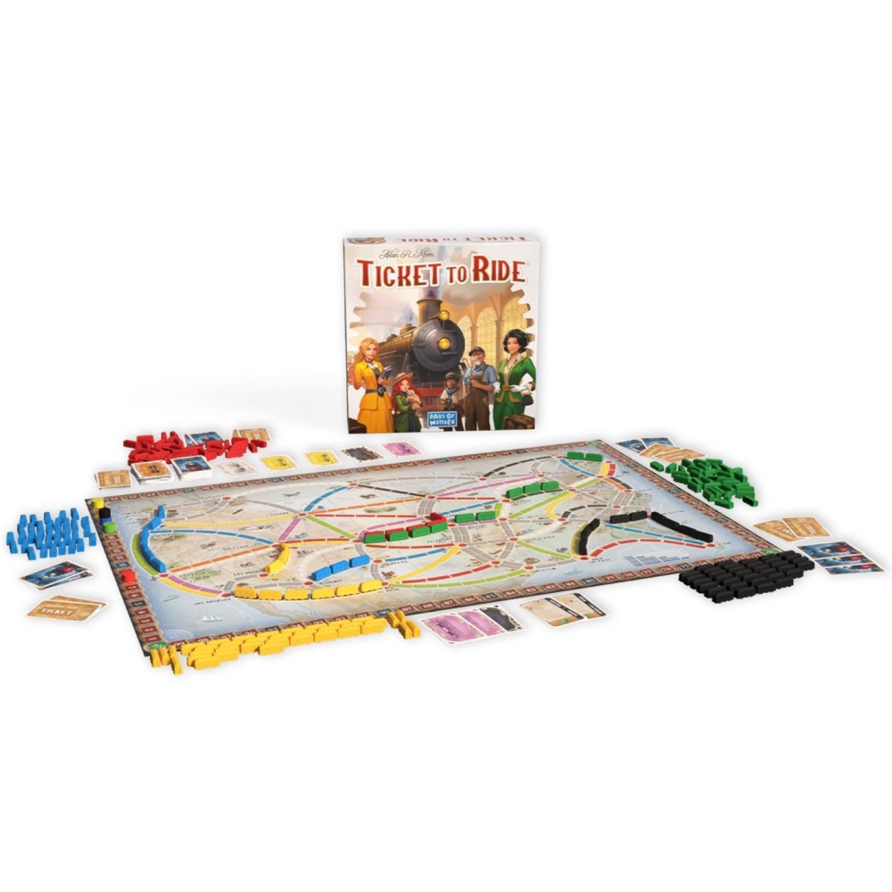 ASMODEE TICKET TO RIDE USA BOARDGAME ITALIAN VERSION