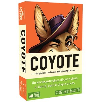 ASMODEE COYOTE BOARDGAME ITALIAN