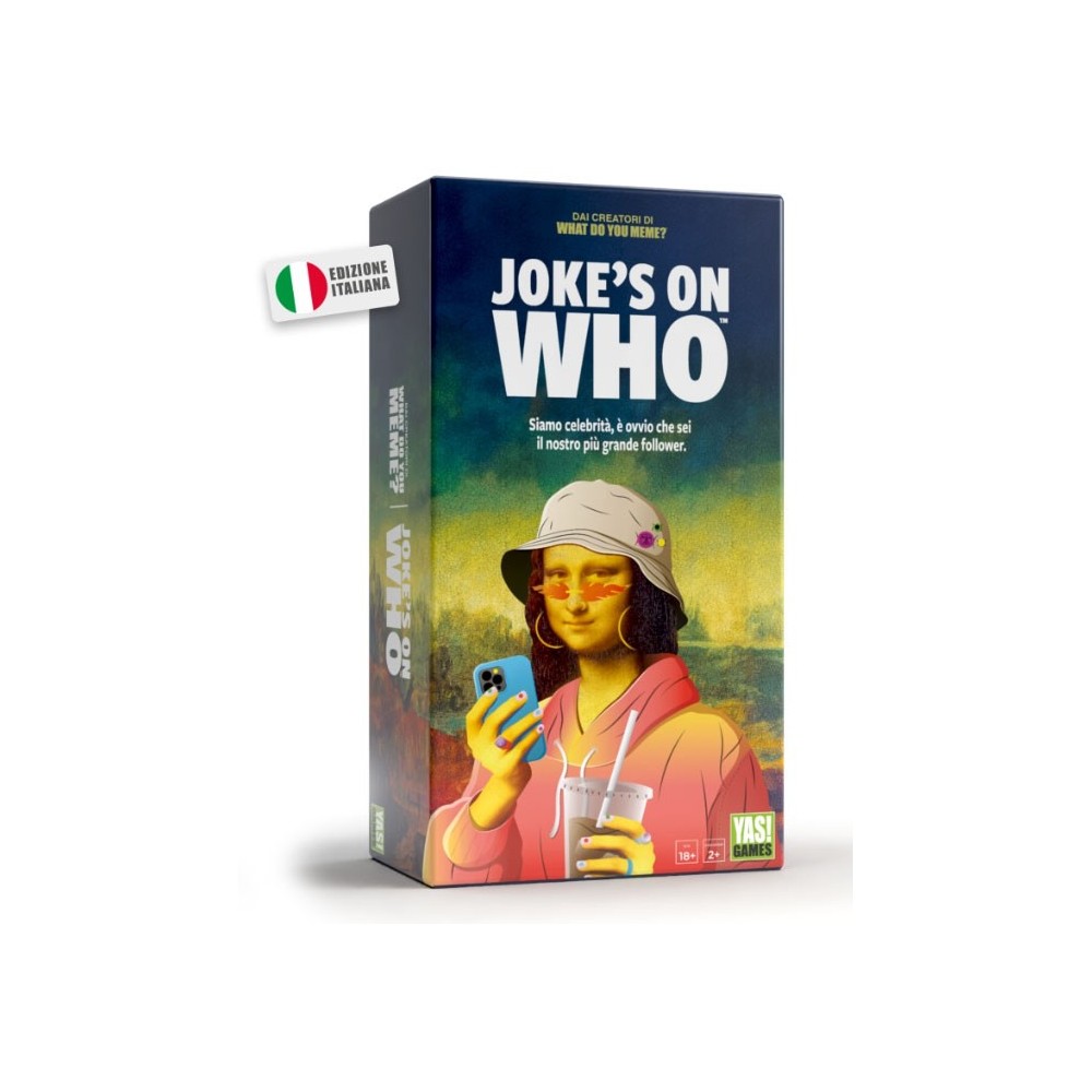 JOKE'S ON WHO GIOCO DA TAVOLO ITALIANO YAS! GAMES
