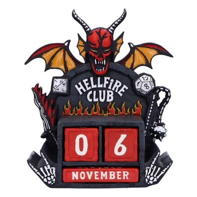 NEMESIS NOW STRANGER THINGS HELLFIRE CLUB PERPETUAL CALENDAR