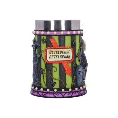 NEMESIS NOW BEETLEJUICE RESIN TANKARD