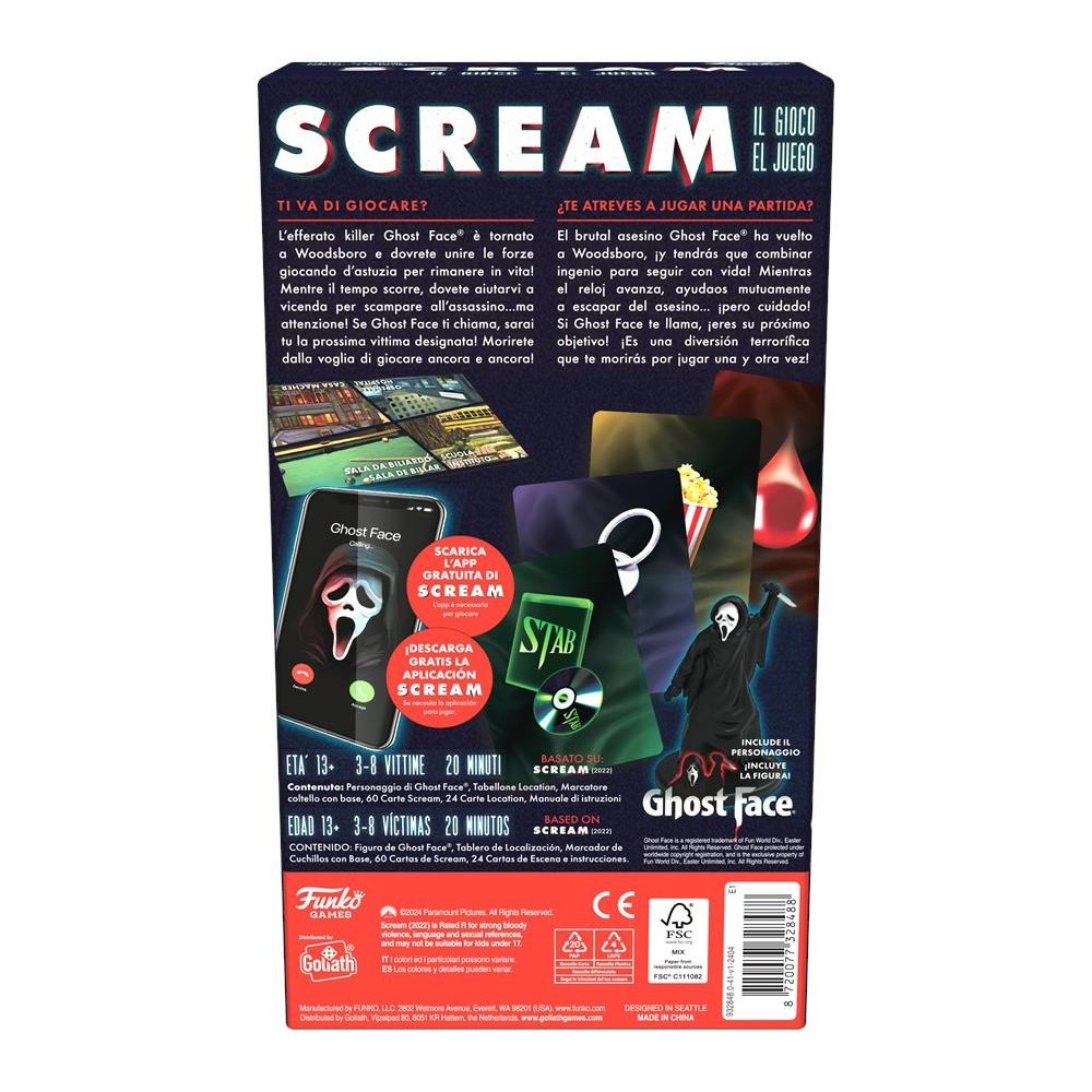 GOLIATH SCREAM IL GIOCO BOARDGAME