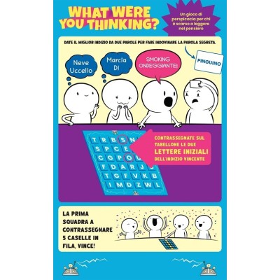 WHAT WERE YOU THINKING? GIOCO DA TAVOLO ITALIANO ASMODEE