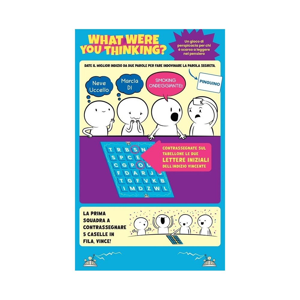 WHAT WERE YOU THINKING? GIOCO DA TAVOLO ITALIANO ASMODEE