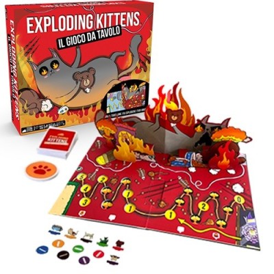 EXPLODING KITTENS IL GIOCO DA TAVOLO EDIZIONE ITALIANA ASMODEE