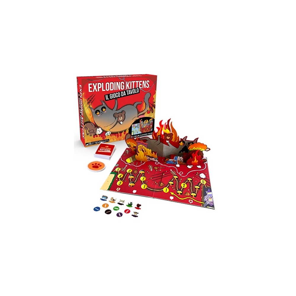 EXPLODING KITTENS IL GIOCO DA TAVOLO EDIZIONE ITALIANA ASMODEE
