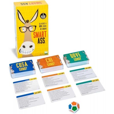 YAS! GAMES SMART ASS ITALIAN BOARDGAME