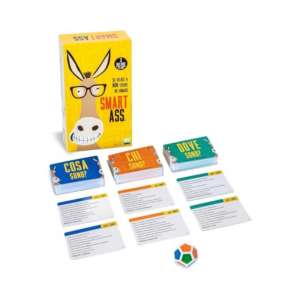 SMART ASS GIOCO DA TAVOLO ITALIANO YAS! GAMES