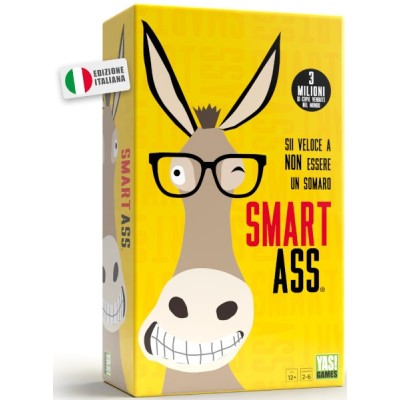 YAS! GAMES SMART ASS ITALIAN BOARDGAME