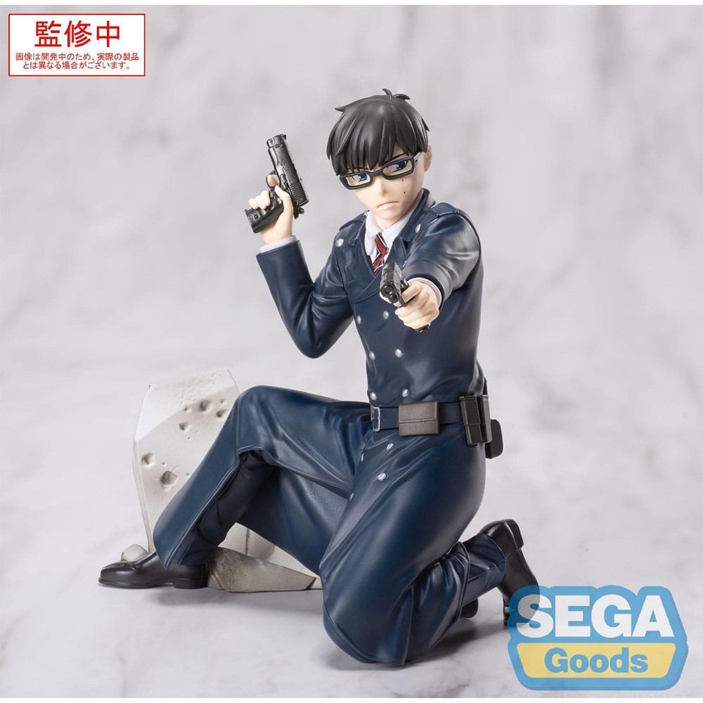 SEGA GOODS BLUE EXORCIST YUKIO OKUMURA SHIMANE ILLUMINATI SAGA XROSS LINK FIGURE PVC STATUE