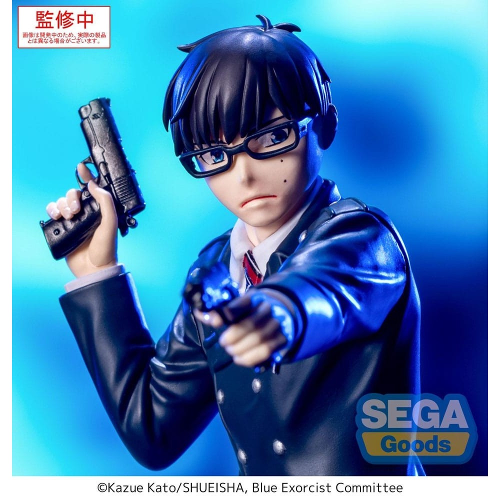 SEGA GOODS BLUE EXORCIST YUKIO OKUMURA SHIMANE ILLUMINATI SAGA XROSS LINK FIGURE PVC STATUE