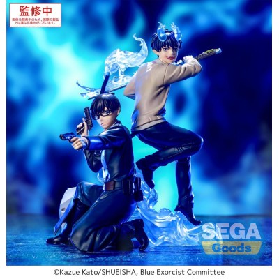 SEGA GOODS BLUE EXORCIST RIN OKUMURA SHIMANE ILLUMINATI SAGA XROSS LINK FIGURE PVC STATUE