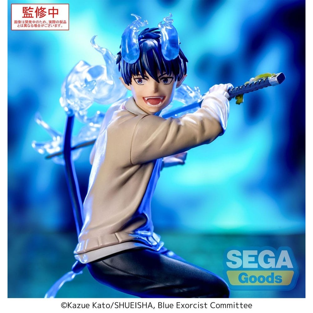SEGA GOODS BLUE EXORCIST RIN OKUMURA SHIMANE ILLUMINATI SAGA XROSS LINK FIGURE PVC STATUE