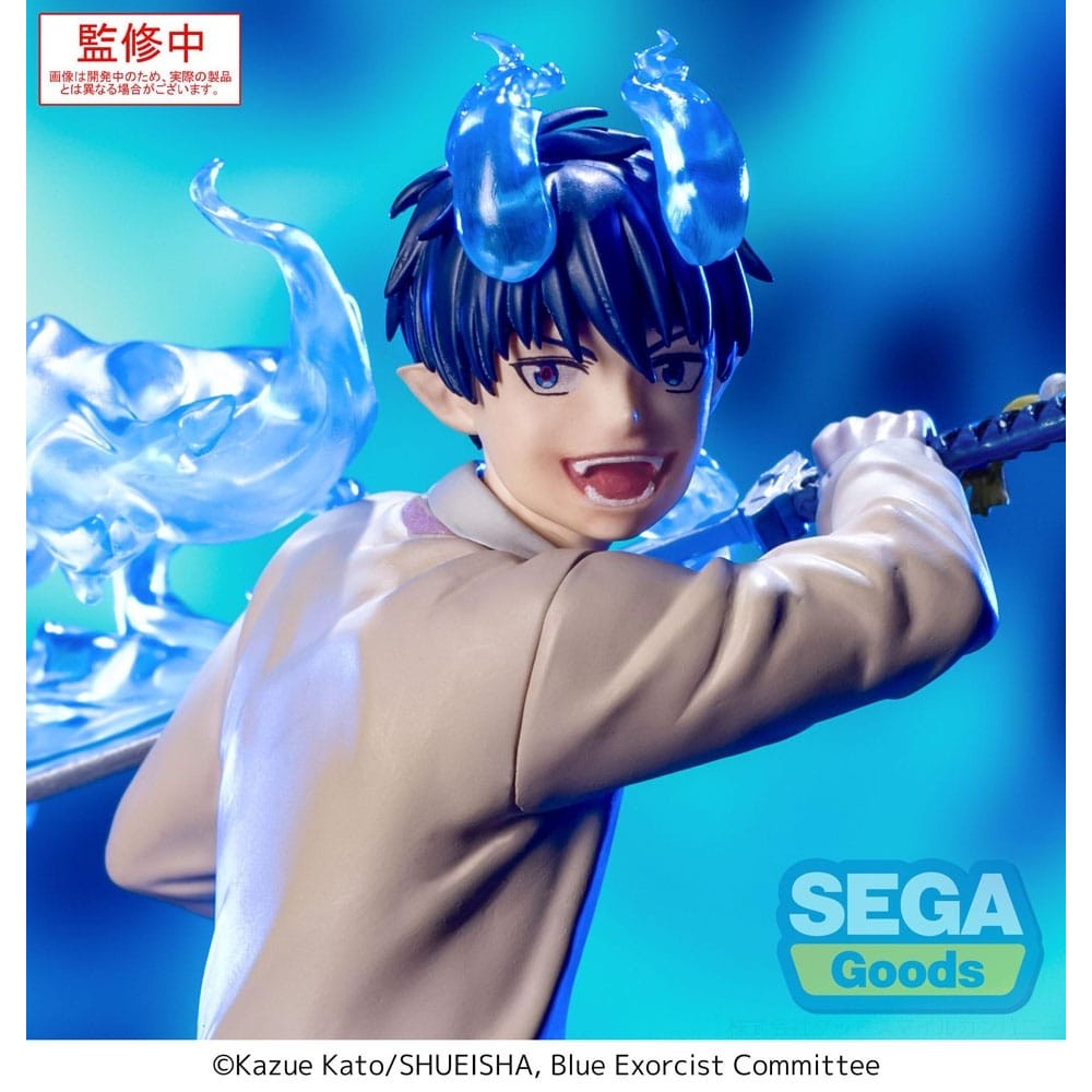 BLUE EXORCIST SHIMANE ILLUMINATI SAGA RIN OKUMURA XROSS LINK FIGURE STATUA SEGA GOODS