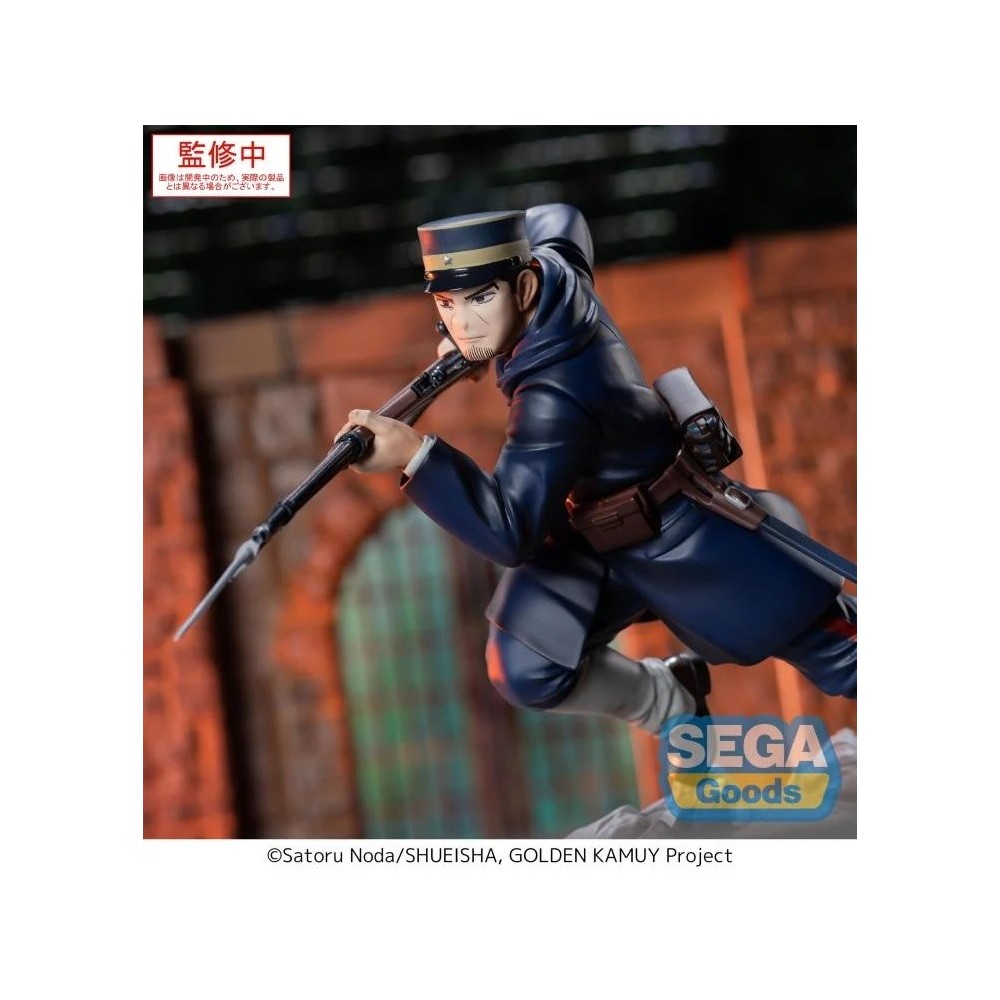 SEGA GOODS copy of GOLDEN KAMUY SECOND LIUTENANT KOITO XROSS LINK SERIES PVC FIGURE STATUE