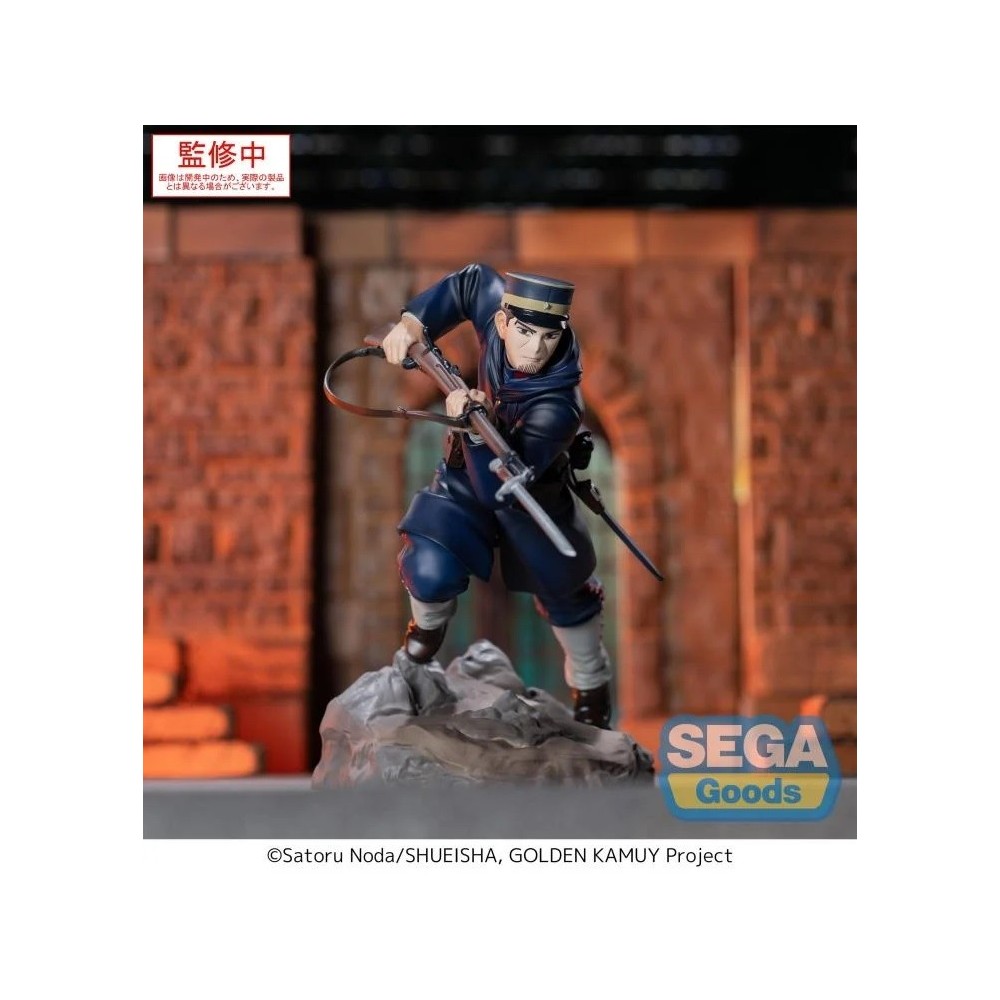 SEGA GOODS copy of GOLDEN KAMUY SECOND LIUTENANT KOITO XROSS LINK SERIES PVC FIGURE STATUE
