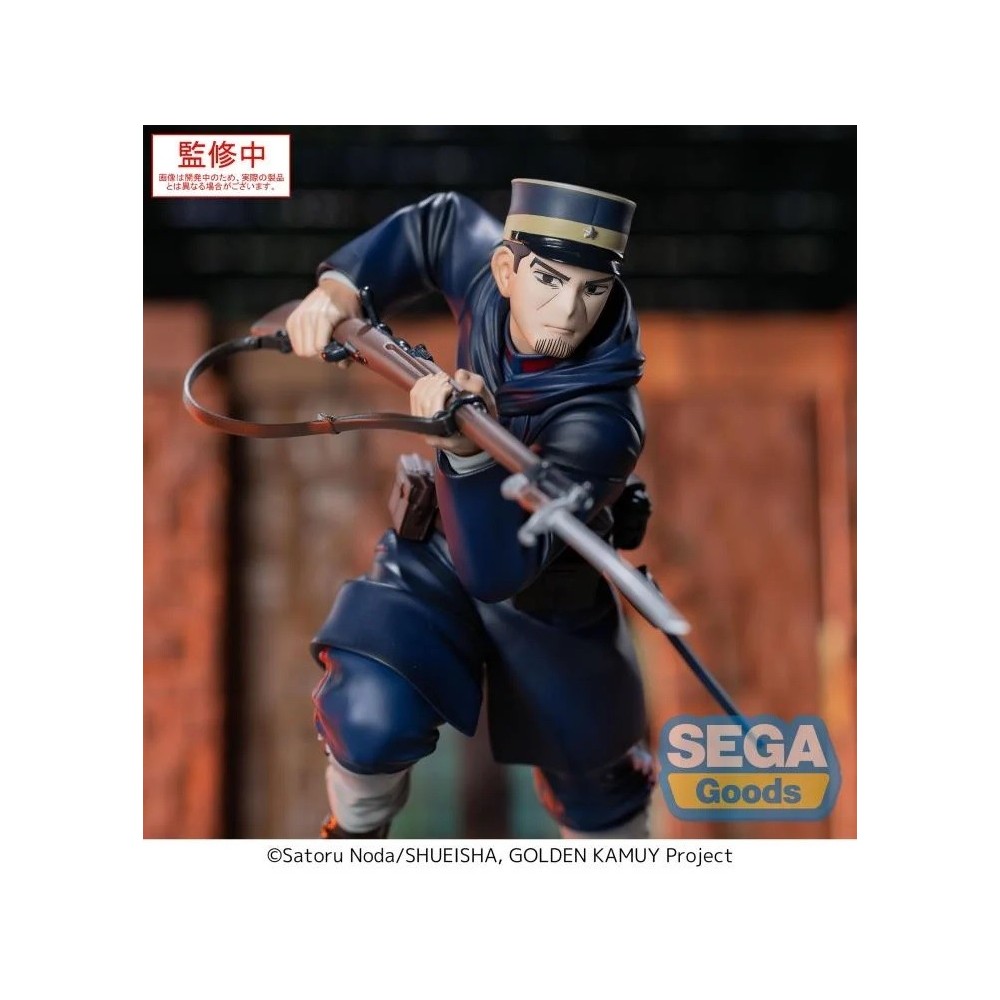 SEGA GOODS copy of GOLDEN KAMUY SECOND LIUTENANT KOITO XROSS LINK SERIES PVC FIGURE STATUE