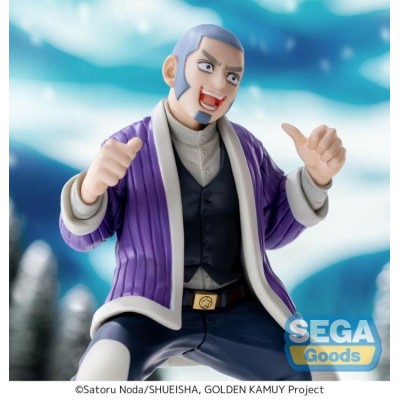 SEGA GOODS GOLDEN KAMUY YOSHITAKE SHIRAISHI XROSS LINK SERIES PVC FIGURE STATUE