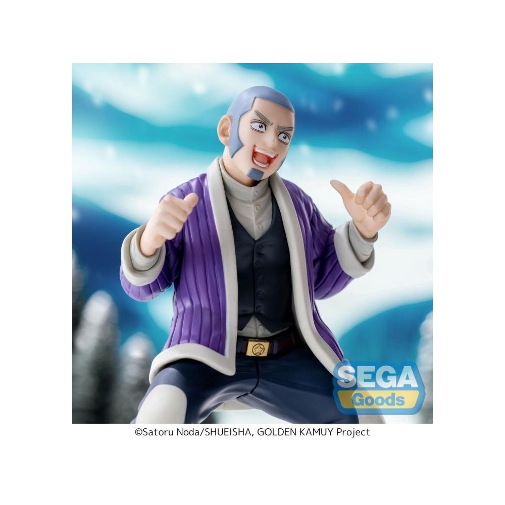 SEGA GOODS GOLDEN KAMUY YOSHITAKE SHIRAISHI XROSS LINK SERIES PVC FIGURE STATUE