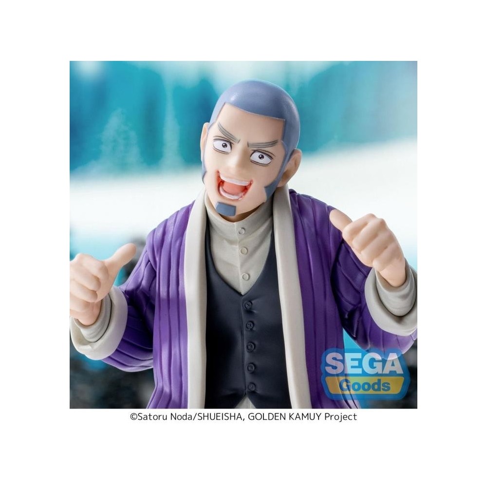 GOLDEN KAMUY YOSHITAKE SHIRAISHI XROSS LINK FIGURE STATUA SEGA GOODS