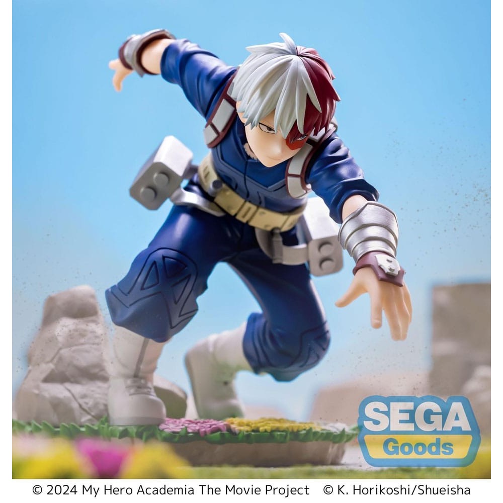 SEGA GOODS MY HERO ACADEMIA YOU'RE NEXT SHOTO TODOROKI XROSS LINK FIGURE PVC STATUE