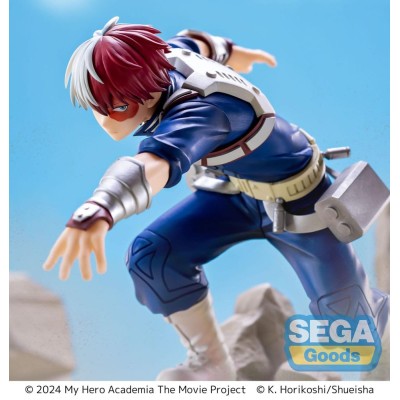 MY HERO ACADEMIA YOU'RE NEXT SHOTO TODOROKI XROSS LINK FIGURE STATUA SEGA GOODS