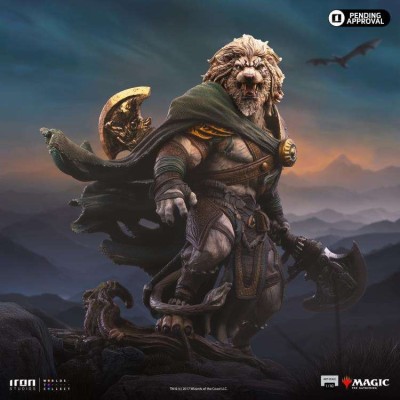 IRON STUDIOS MAGIC THE GATHERING AJANI GOLDMANE 1/10 STATUE