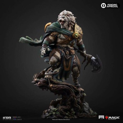 IRON STUDIOS MAGIC THE GATHERING AJANI GOLDMANE 1/10 STATUE