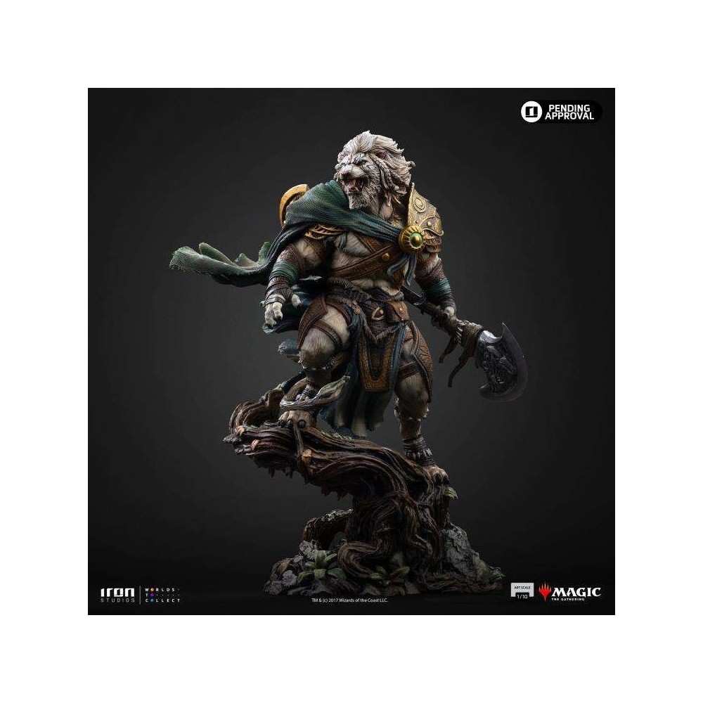 MAGIC THE GATHERING AJANI GOLDMANE 1/10 STATUA IRON STUDIOS