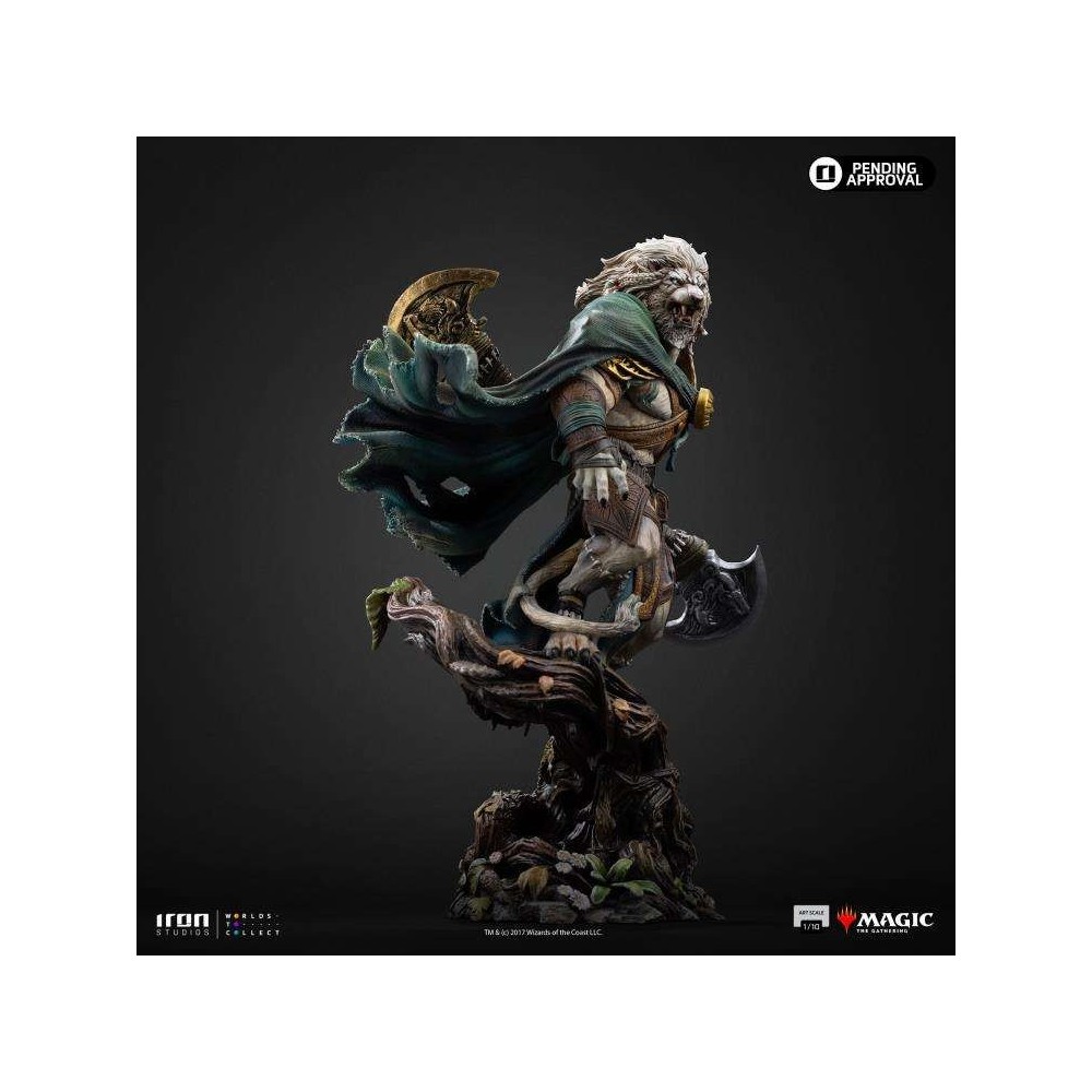 IRON STUDIOS MAGIC THE GATHERING AJANI GOLDMANE 1/10 STATUE