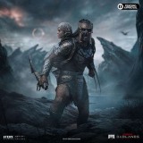 IRON STUDIOS PREDATOR BADLANDS DECK AND THIA ART SCALE 1/10 STATUA FIGURE