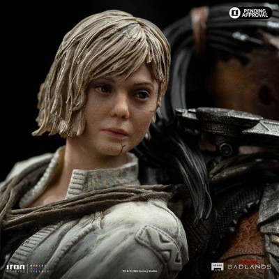 IRON STUDIOS PREDATOR BADLANDS DECK AND THIA ART SCALE 1/10 STATUA FIGURE