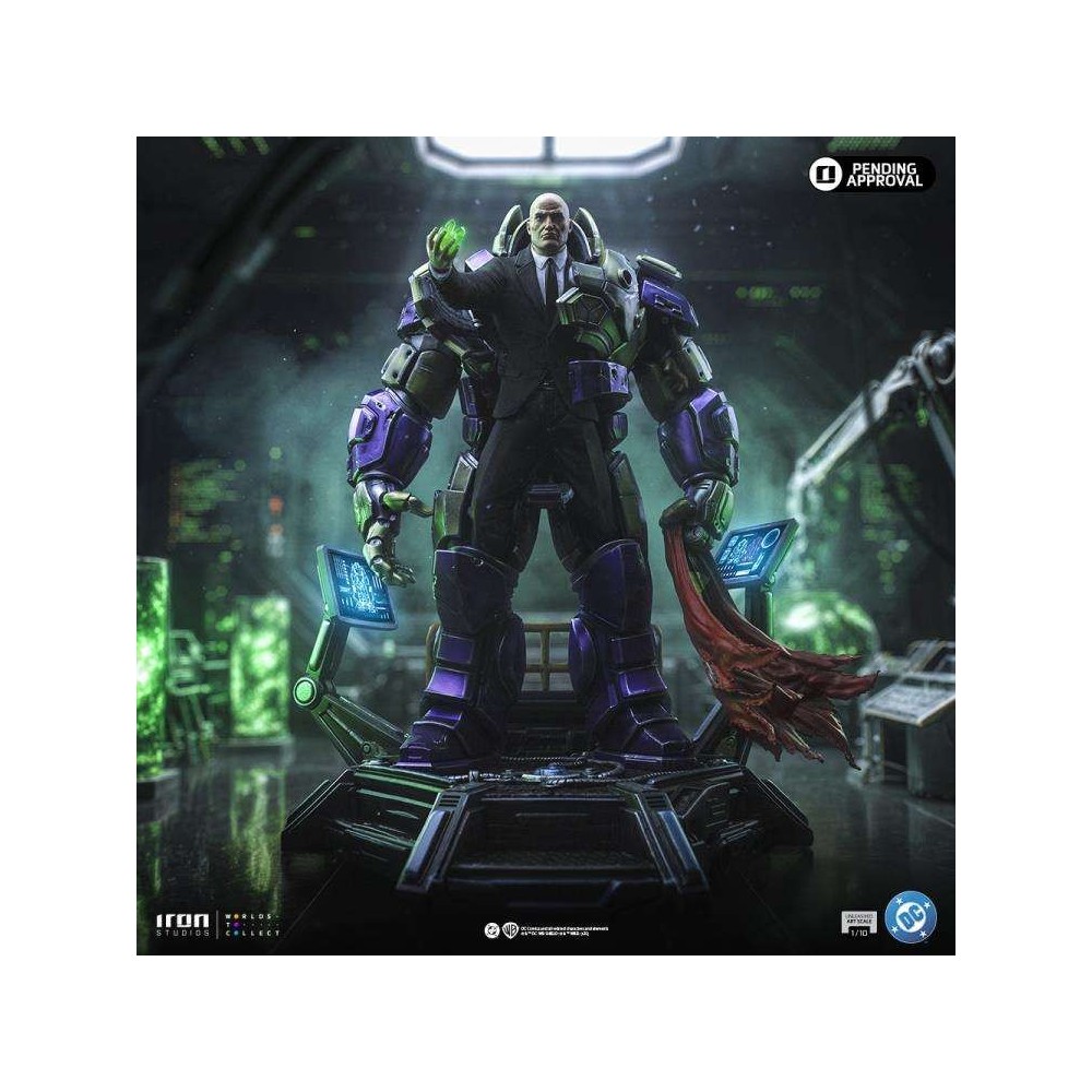 DC COMICS LEX LUTHOR UNLEASHED ART SCALE 1/10 STATUE FIGURE IRON STUDIOS