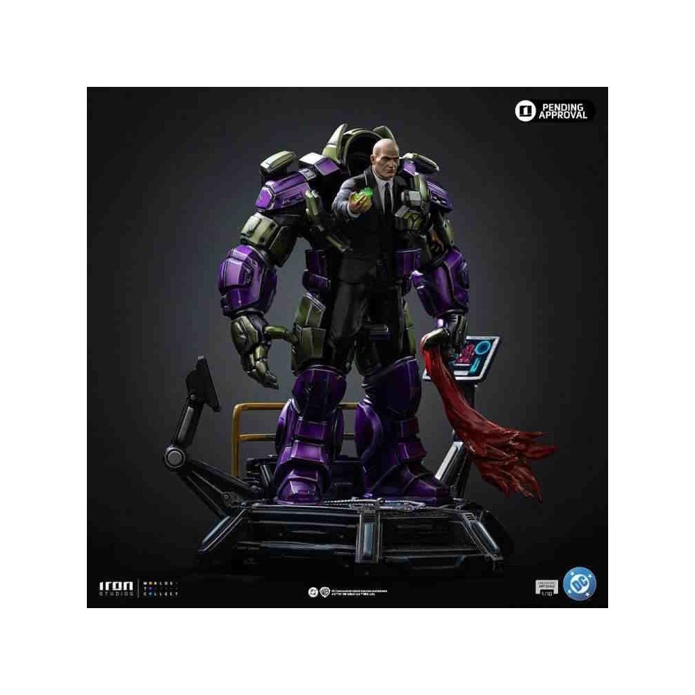 DC COMICS LEX LUTHOR UNLEASHED ART SCALE 1/10 STATUE FIGURE IRON STUDIOS