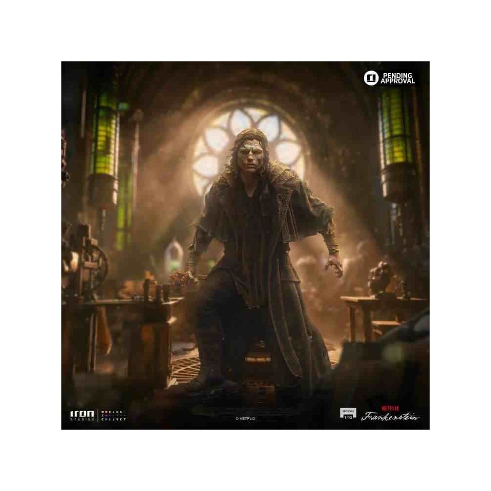 IRON STUDIOS FRANKENSTEIN GUILLERMO DEL TORO MONSTER 1/10 DIORAMA