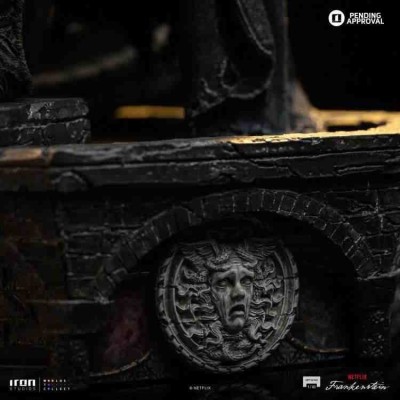 IRON STUDIOS FRANKENSTEIN GUILLERMO DEL TORO MONSTER 1/10 DIORAMA