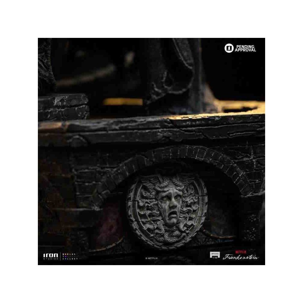 IRON STUDIOS FRANKENSTEIN GUILLERMO DEL TORO MONSTER 1/10 DIORAMA